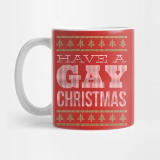Gay Christmas Mug